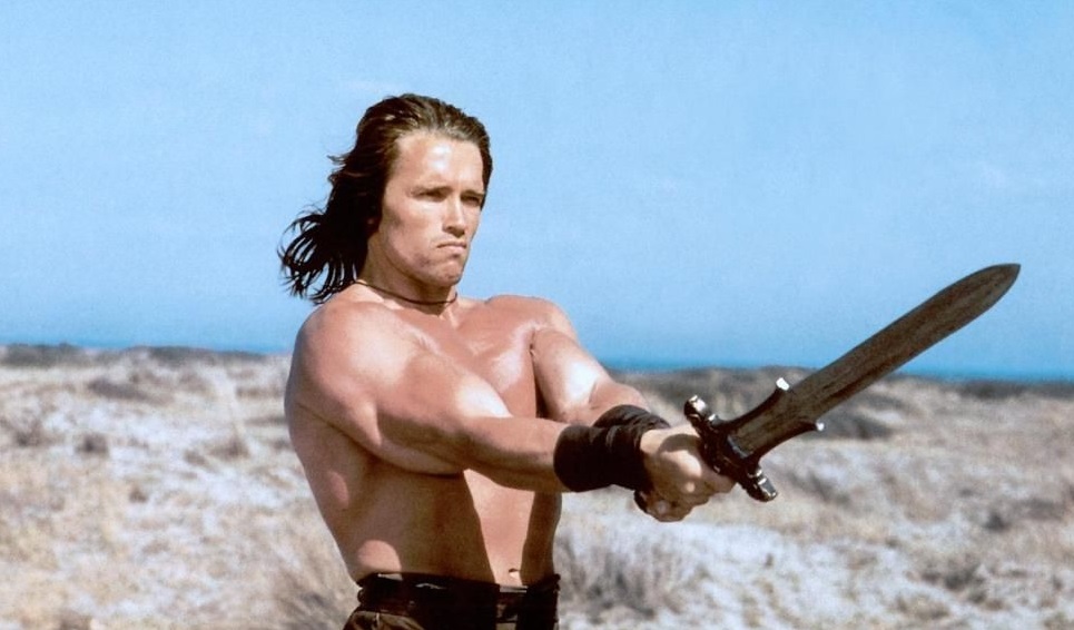 Арнольд Шварценеггер в фильме «Конан-варвар» 1982 года