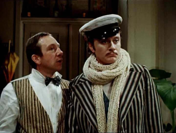 Савелий Крамаров и Андрей Миронов в мини-сериале «Двенадцать стульев»