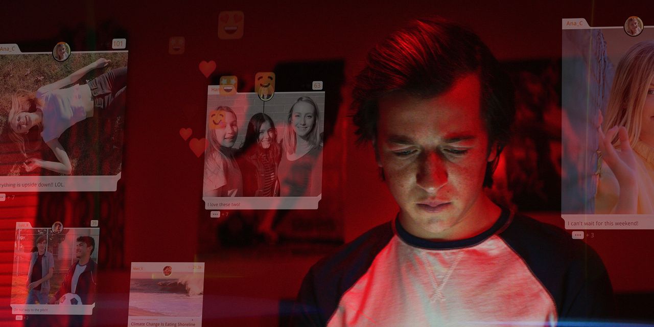 Кадр из фильма «Социальная дилемма»