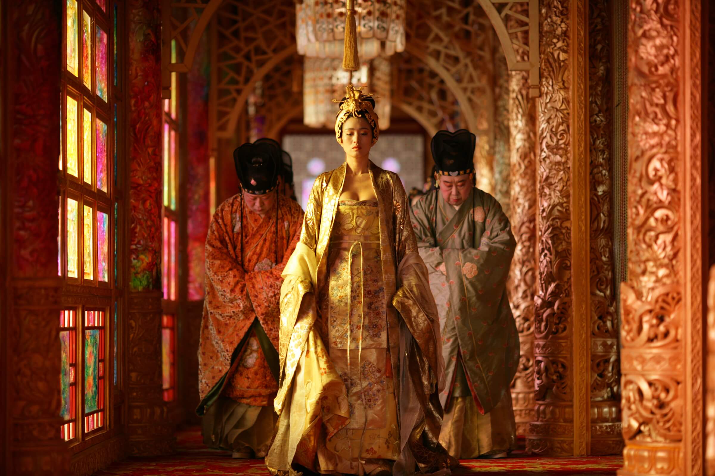 Кадр фильма «Проклятие золотого цветка» // Beijing New Picture Film Co.