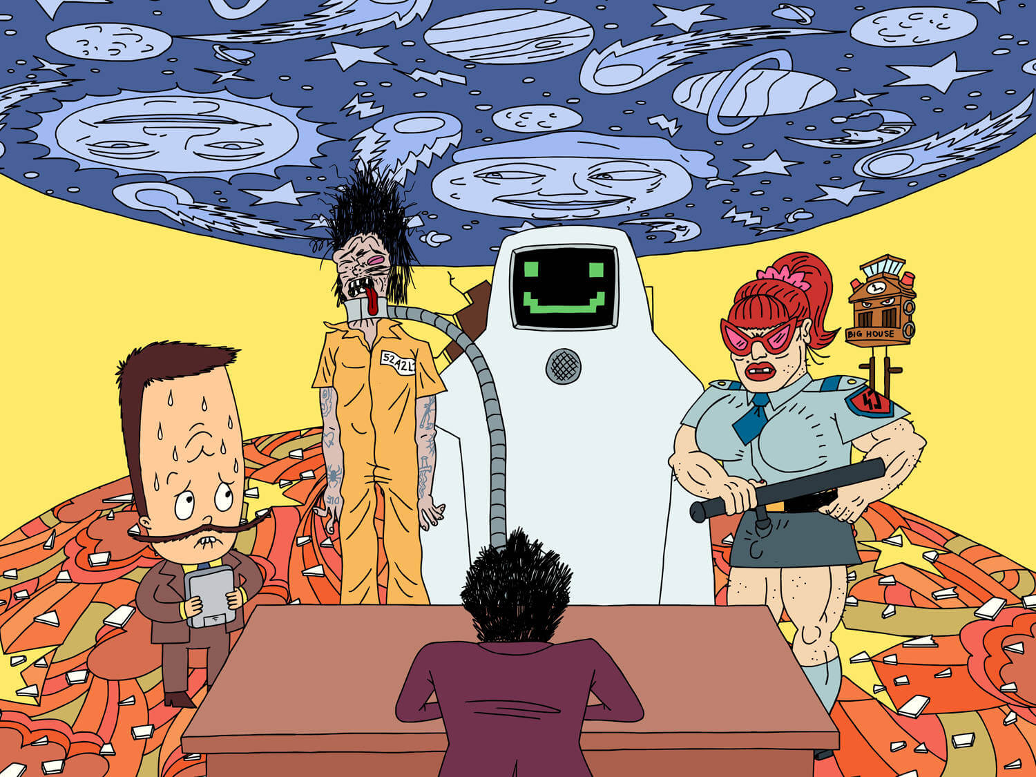 Кадр сериала «Тюряга» // Adult Swim